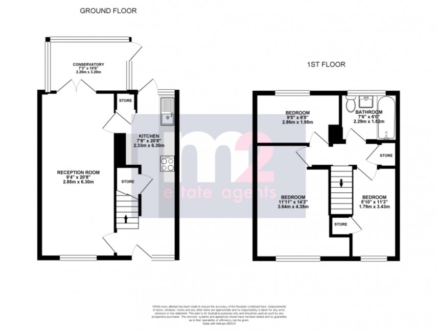 Floorplan for Henllys Way, Cwmbran, Torfaen