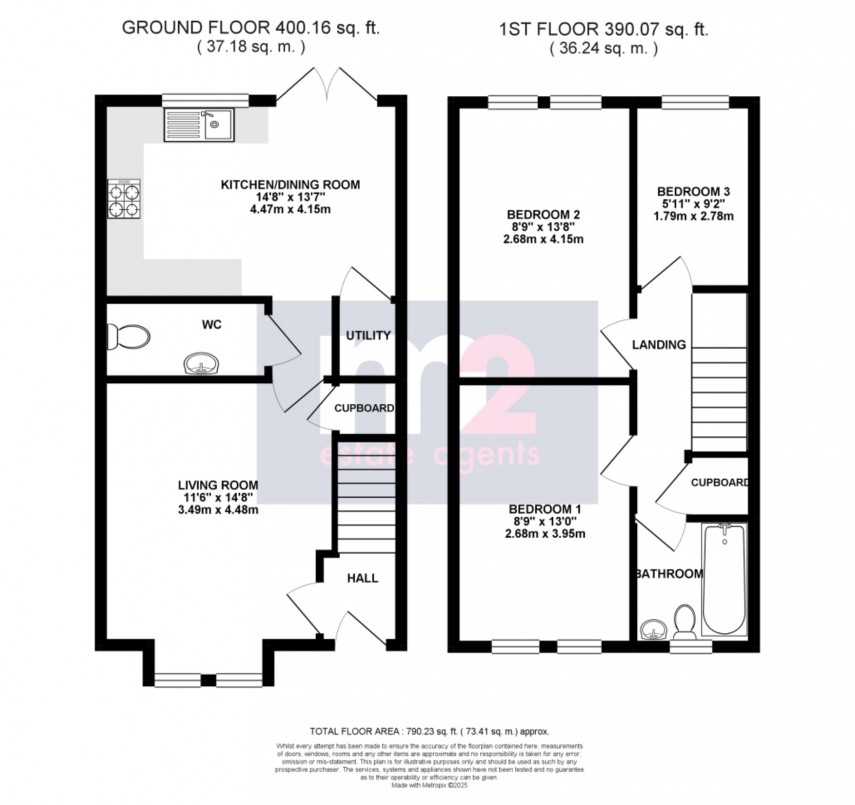 Floorplan for Riverbank Avenue, Newport