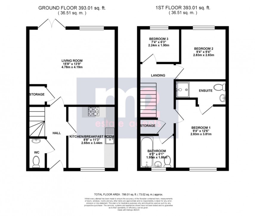 Floorplan for Lysaght Way, Newport