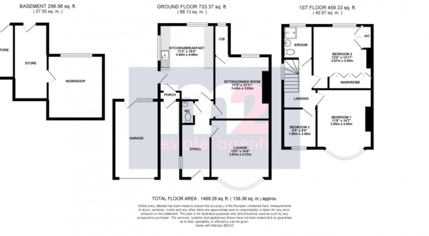 Floorplan for East Grove Road, Newport