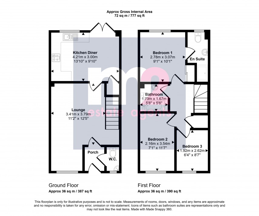 Floorplan for Newport, South Wales