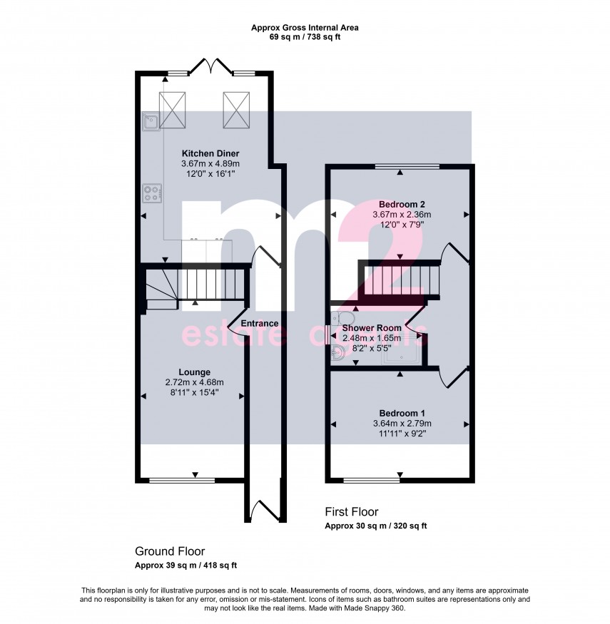 Floorplan for St Julians, Newport