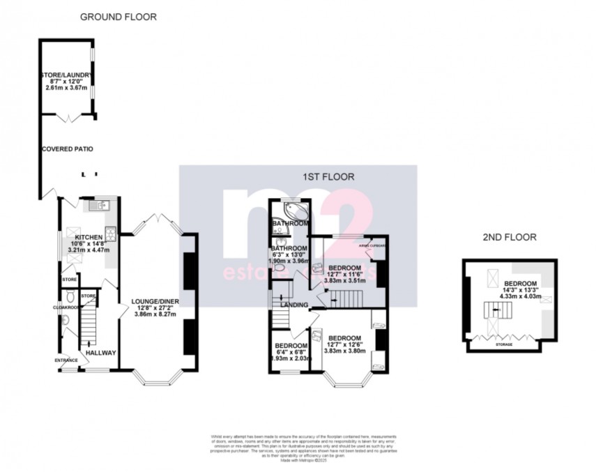 Floorplan for Allt-yr-yn Close, Newport