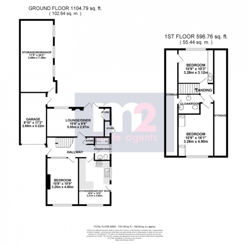 Floorplan for Fairwater, Cwmbran, Torfaen