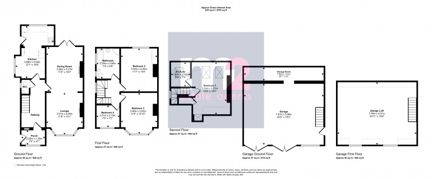 Floorplan for Llanwern Road, Newport
