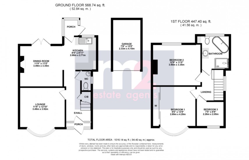 Floorplan for Corporation Road, Newport
