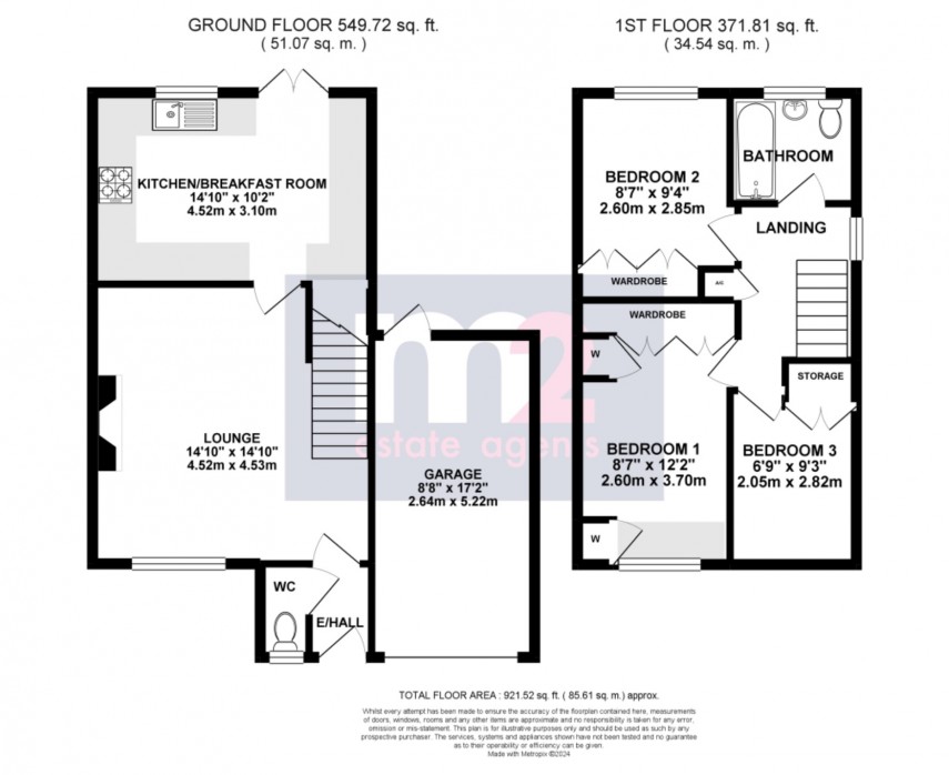 Floorplan for Kier Hardie Crescent, Newport