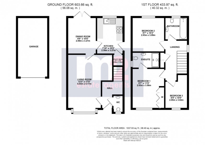Floorplan for Risca, Newport, Caerphilly