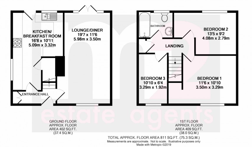 Floorplan for Hendre Farm Drive, Newport