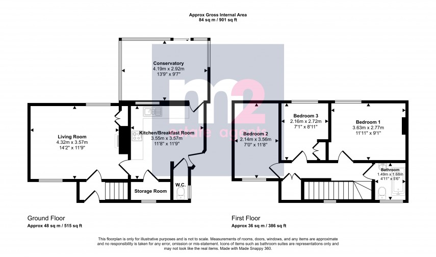 Floorplan for Hawthorne Square, Newport