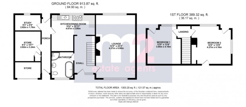 Floorplan for Gilwern, Abergavenny, Monmouthshire