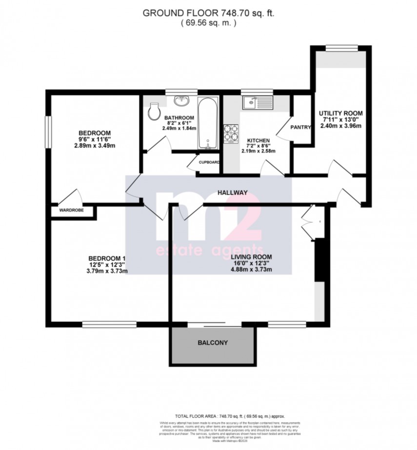Floorplan for Shakespeare Crescent, Newport