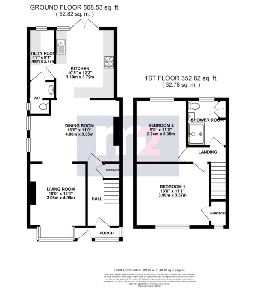 Floorplan for Conway Sac, Newport