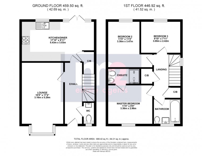 Floorplan for Chapel Field Way, Newport
