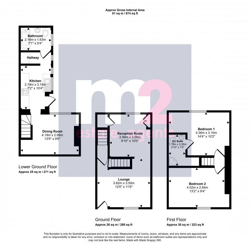 Floorplan for Jones Street, Newport