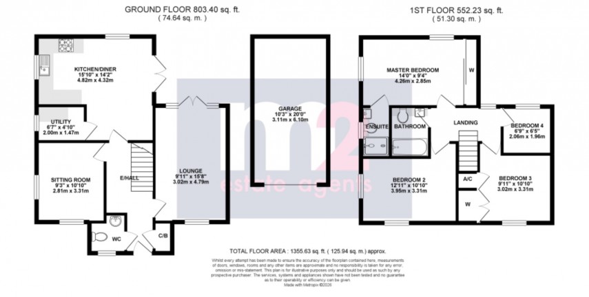 Floorplan for Bettws, Newport