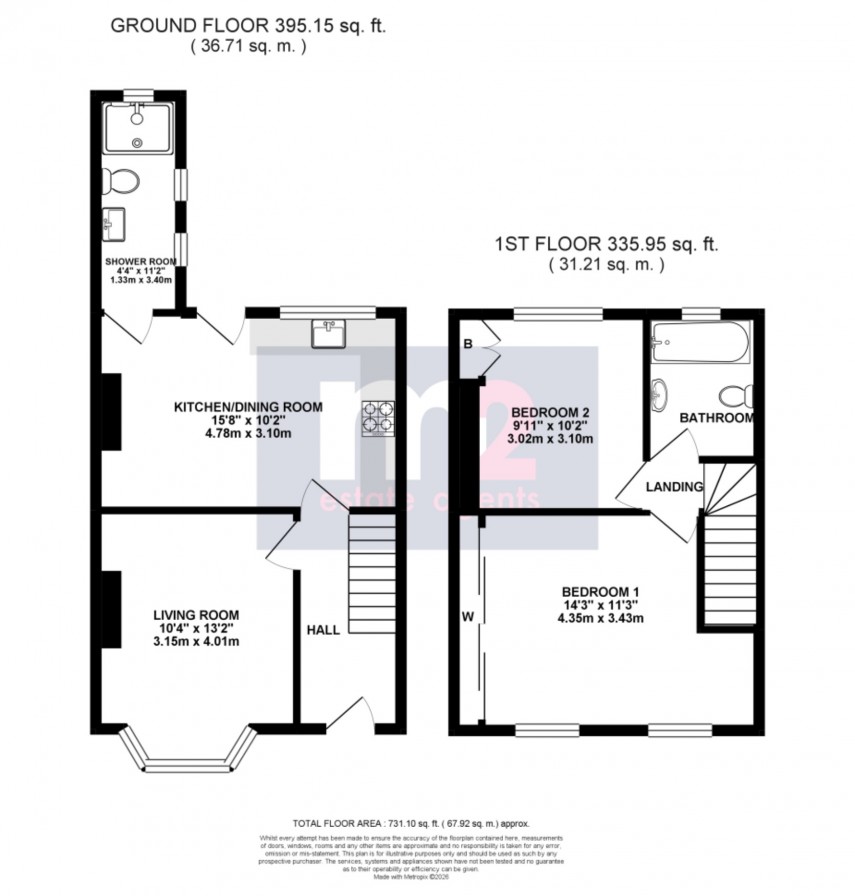 Floorplan for Sutton Road, Newport