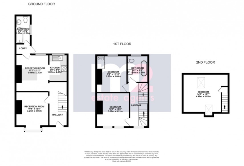 Floorplan for Spring Street, Newport