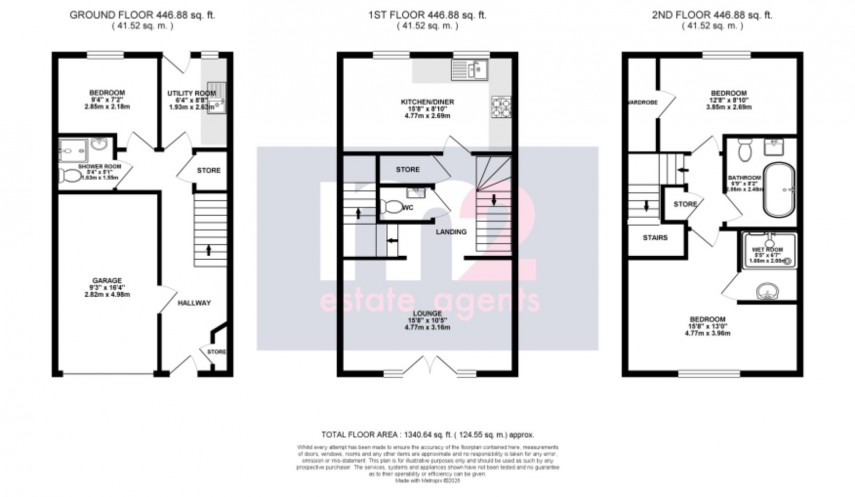 Floorplan for Croesyceiliog, Cwmbran, Torfaen