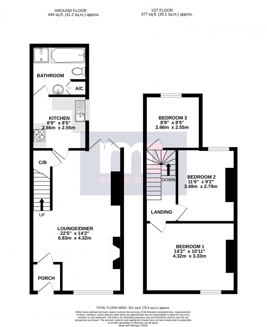 Floorplan for Ailesbury Street, Newport