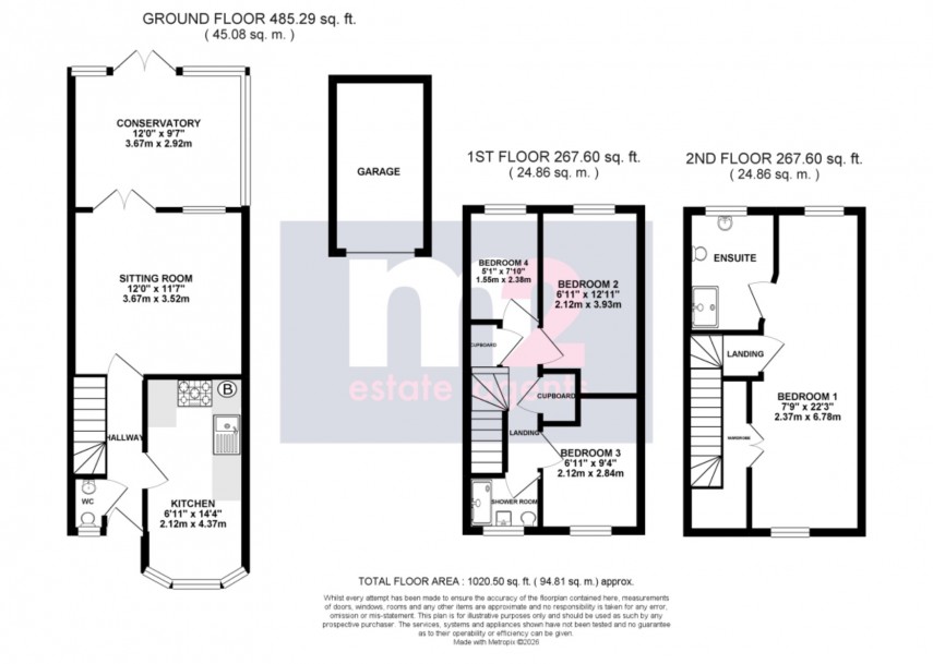 Floorplan for Risca, Newport, Caerphilly