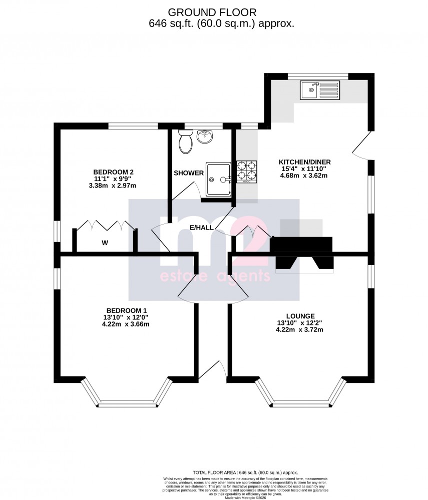 Floorplan for Chepstow Road, Newport