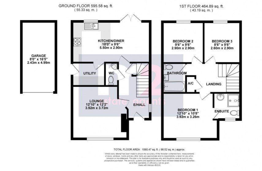 Floorplan for Duffryn, Newport