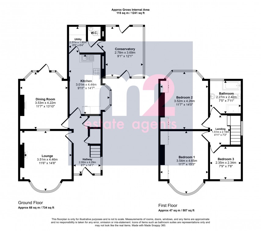 Floorplan for Groves Road, Newport