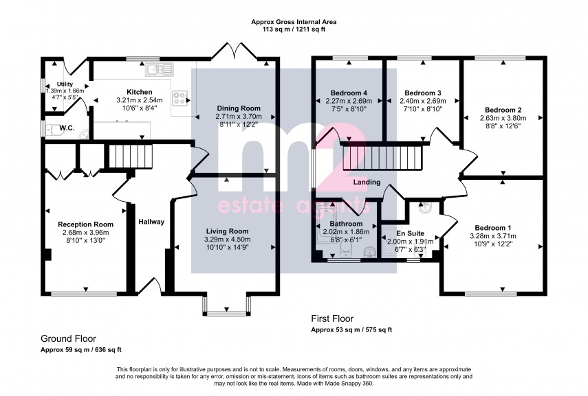 Floorplan for Edney View, Newport