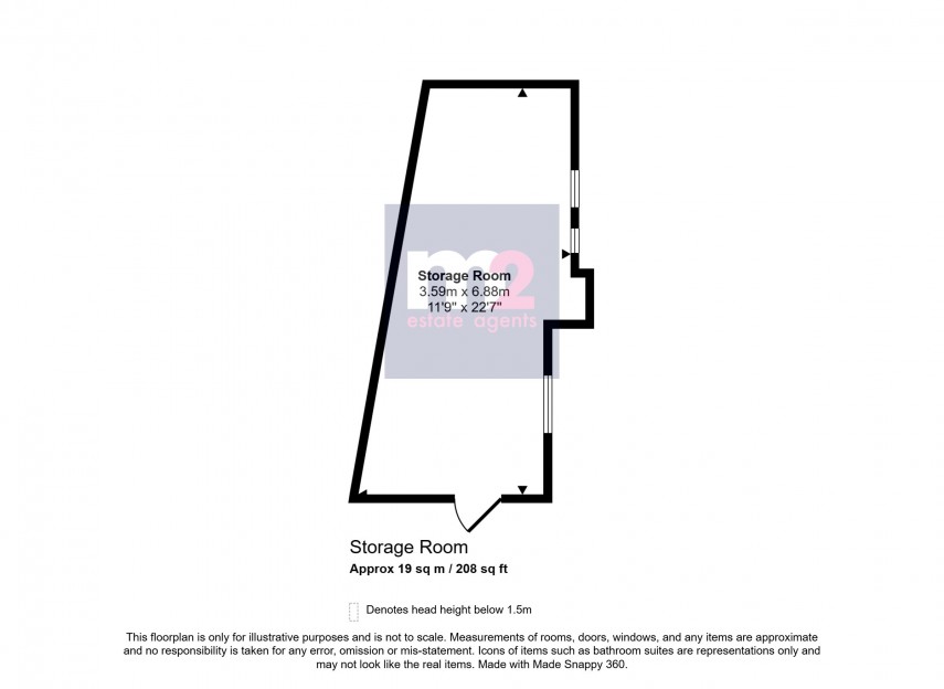 Floorplan for Brynmawr, Ebbw Vale, Blaenau Gwent