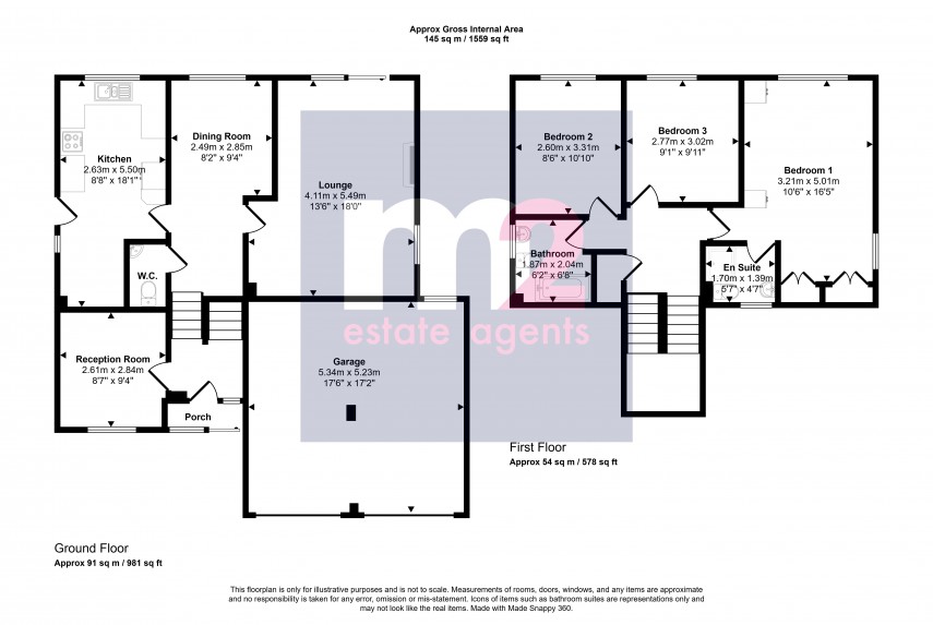 Floorplan for Springfield Drive, Newport