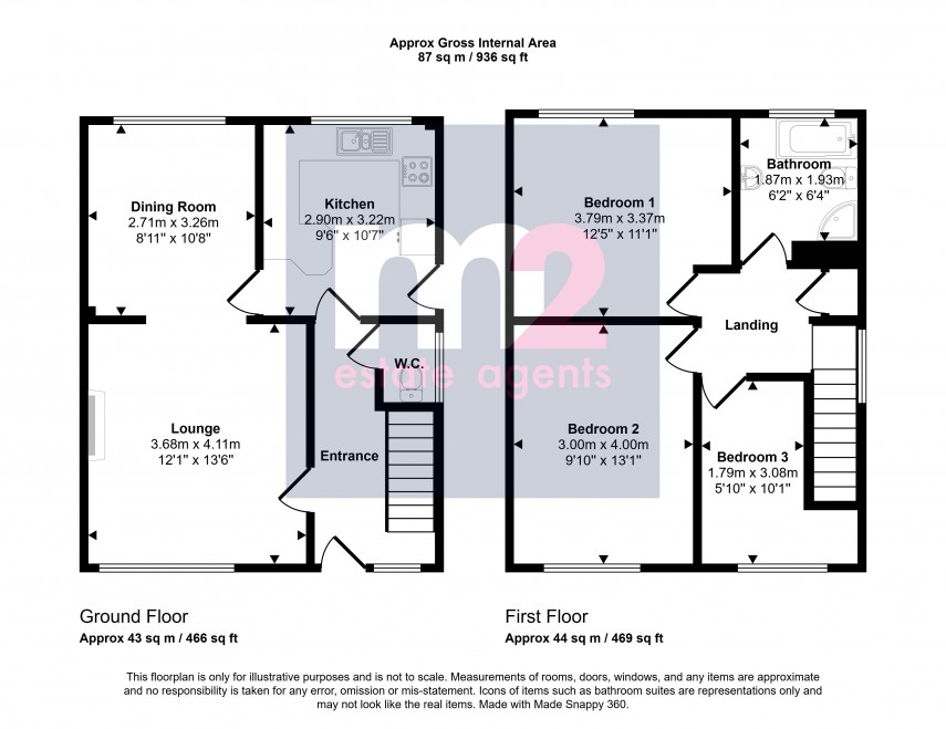 Floorplan for The Coldra, Newport