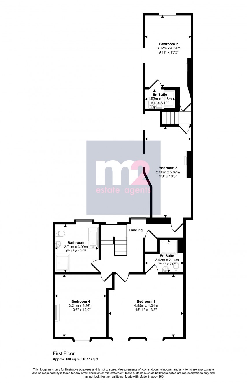 Floorplan for Merthyr Road, Abergavenny, Monmouthshire