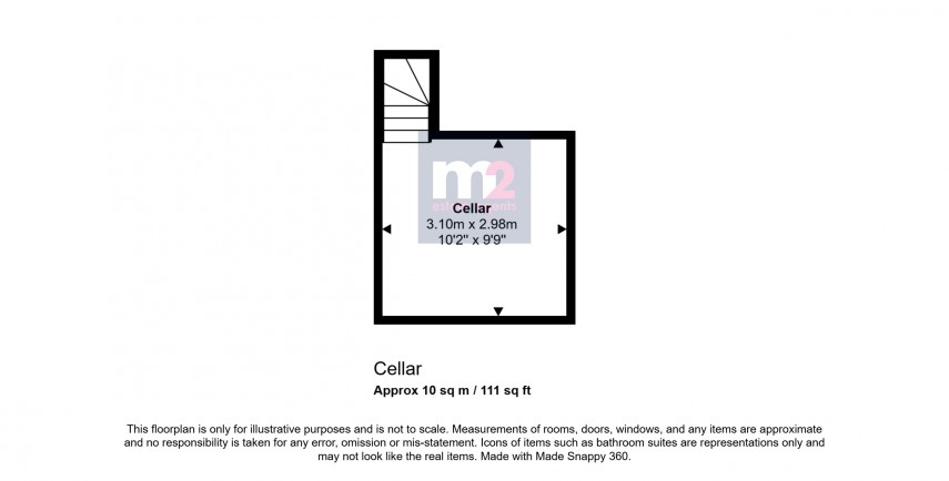 Floorplan for Merthyr Road, Abergavenny, Monmouthshire