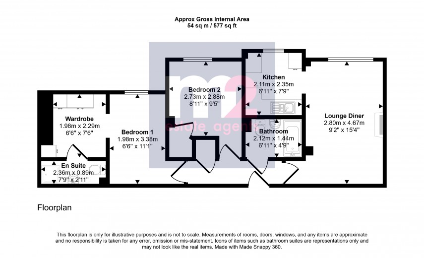 Floorplan for Caerleon, Newport