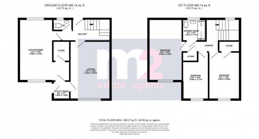 Floorplan for Pillgwenlly, Newport