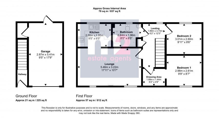 Floorplan for Brigantine Close, Newport