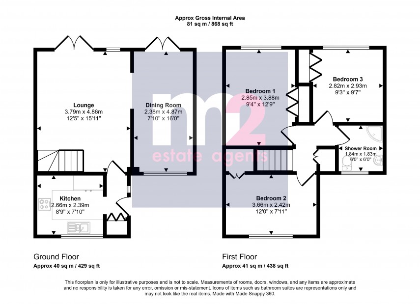 Floorplan for Kier Hardie Drive, Newport