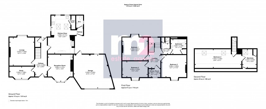 Floorplan for Mill Street, Usk, Monmouthshire