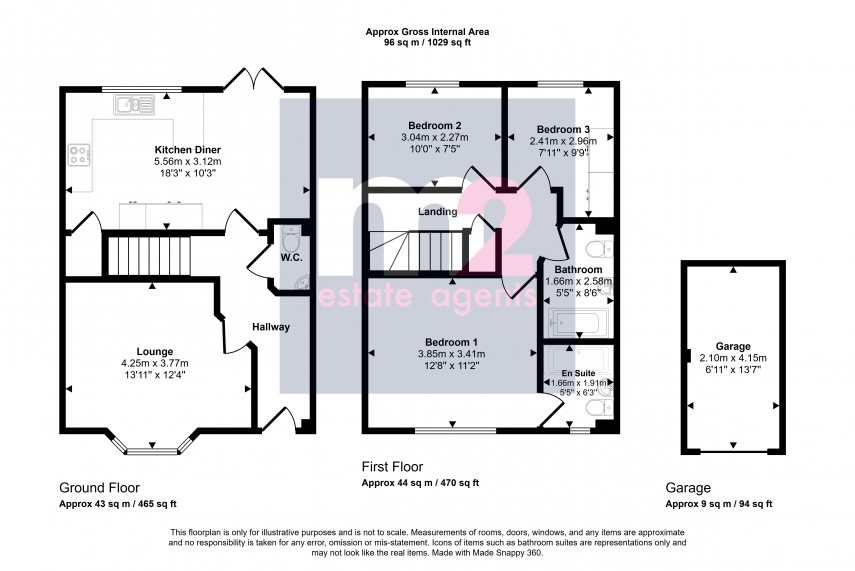 Floorplan for Langstone