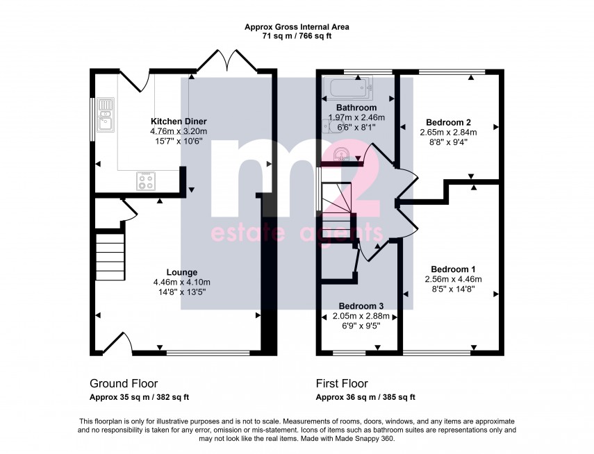 Floorplan for Caerleon, Newport