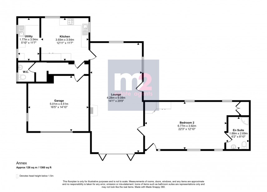 Floorplan for Gwehelog, Usk, Monmouthshire