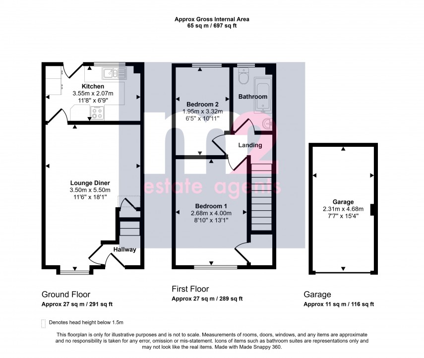 Floorplan for Winchester Close, Newport