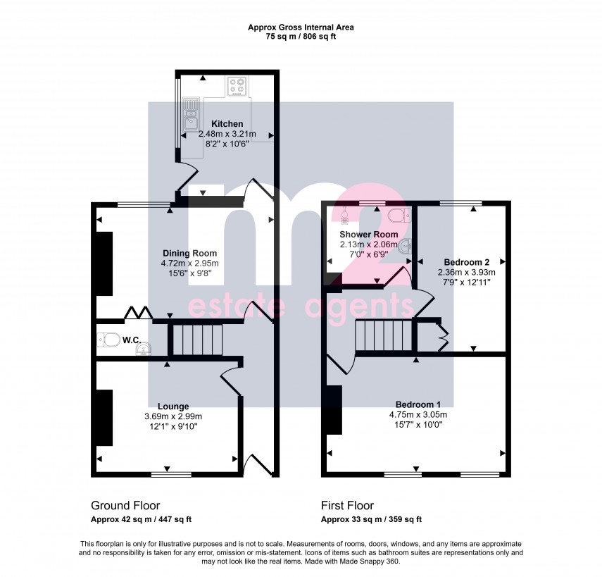 Floorplan for Camelot Place, Newport
