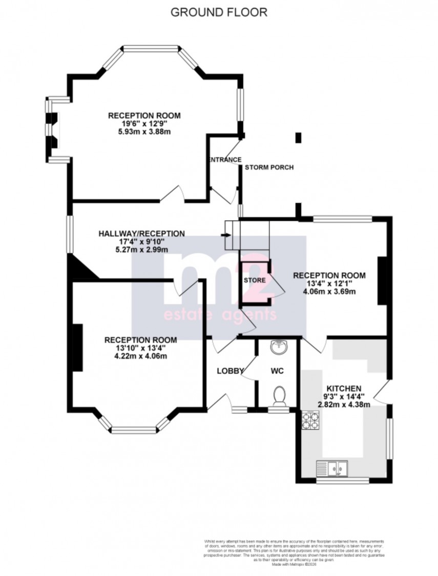 Floorplan for Allt-Yr-Yn Avenue, Newport
