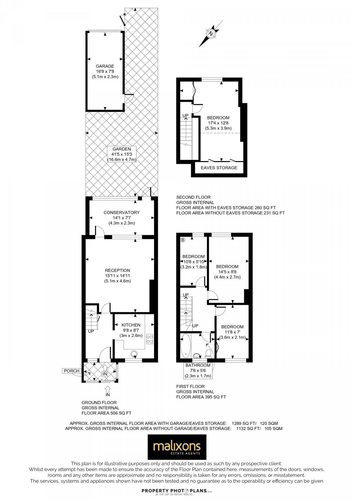 Floorplan for Malvern Close, Mitcham, CR4