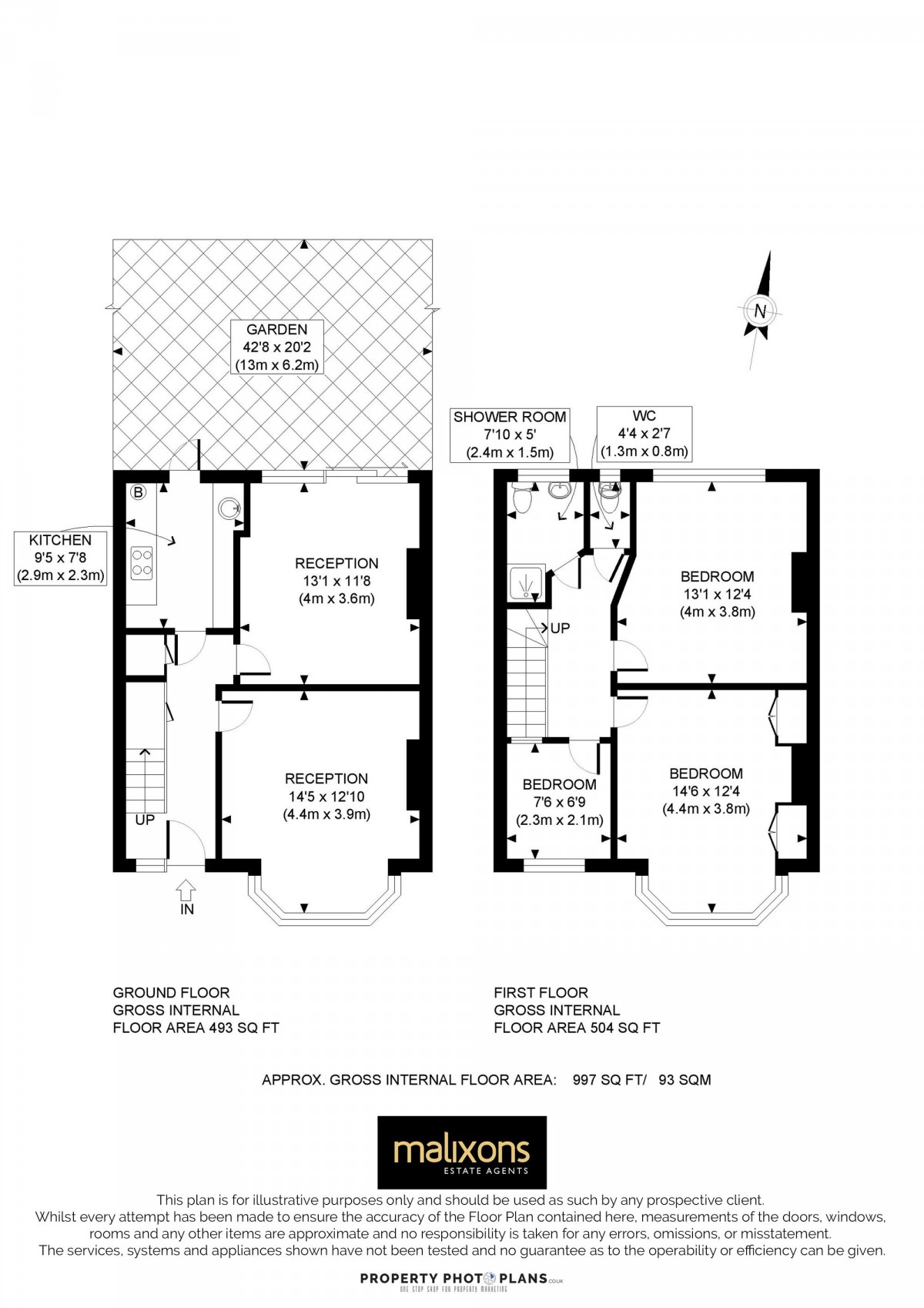 Floorplan for Stanford Road, London, SW16