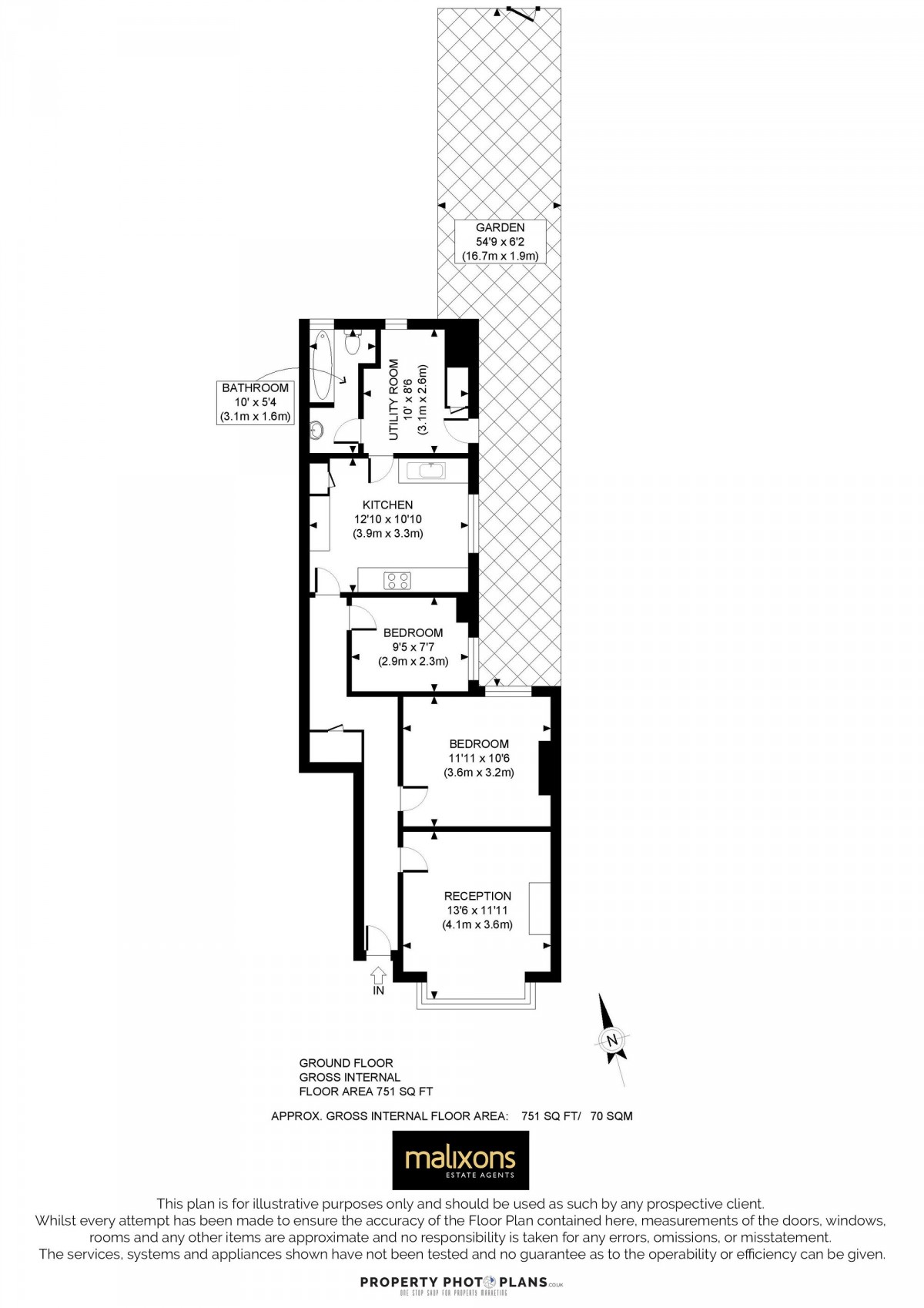 Floorplan for Hythe Road, Thornton Heath, CR7