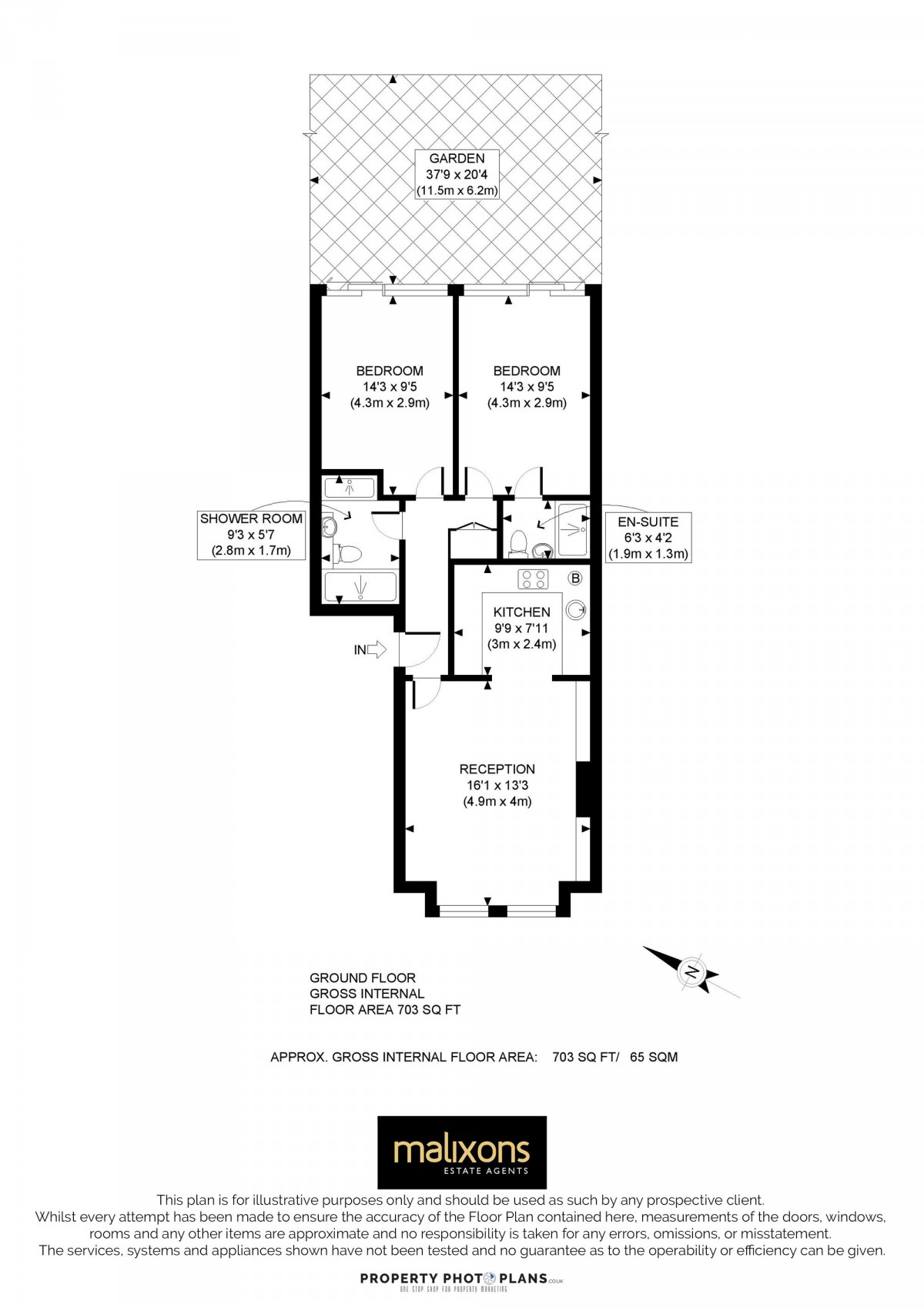 Floorplan for Eardley Road, London, SW16