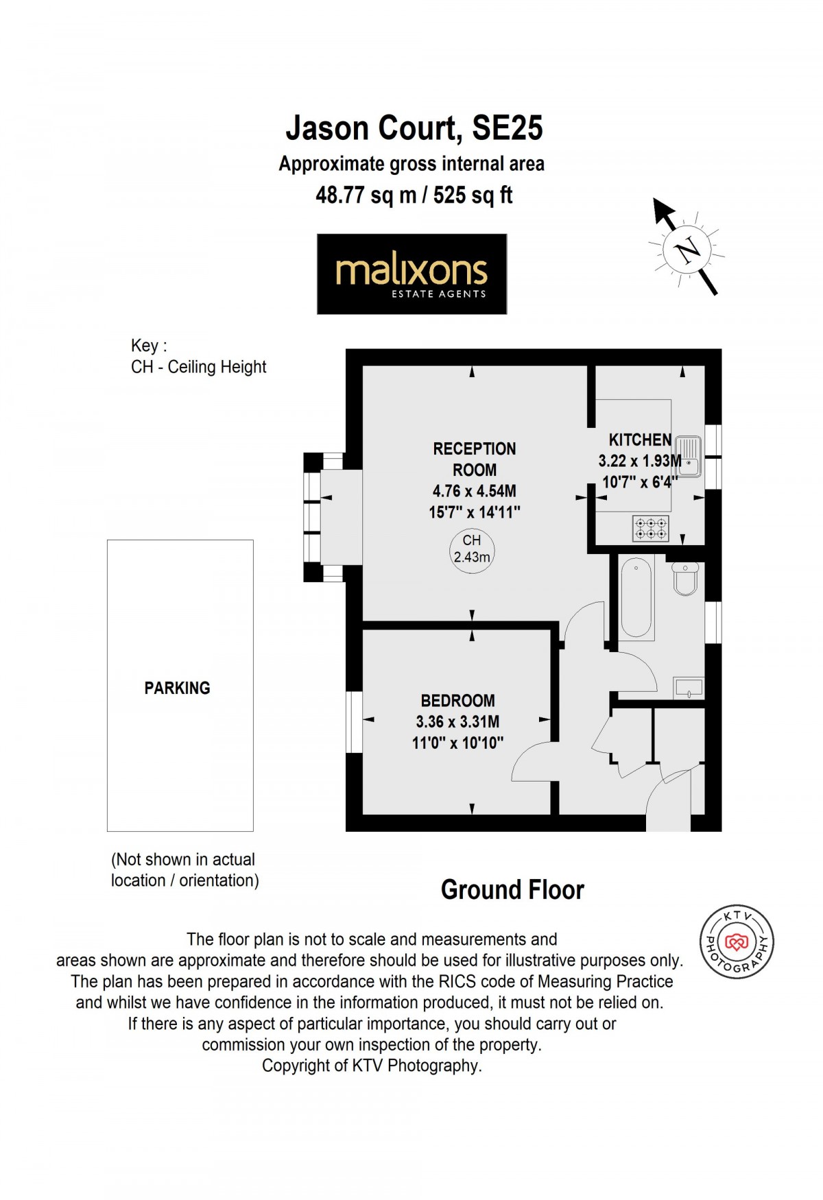 Floorplan for Cypress Road, Jason Court, SE25